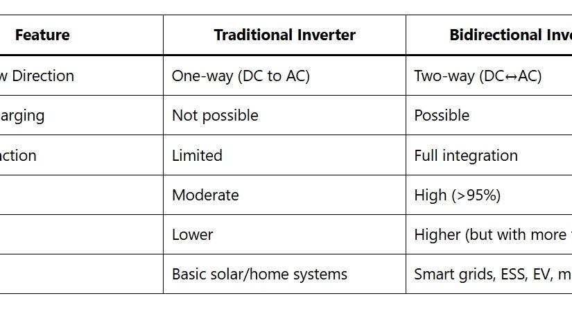 Bidirectional Inverter