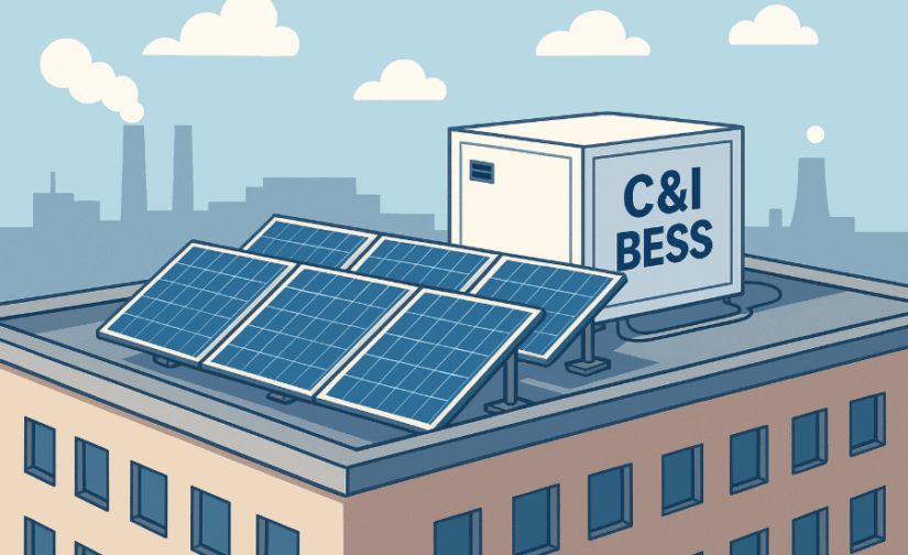 cI-BESS-Battery-energy-storage-system - 24x7 DIY Commercial and Industrial Battery Energy Storage System with rooftop solar